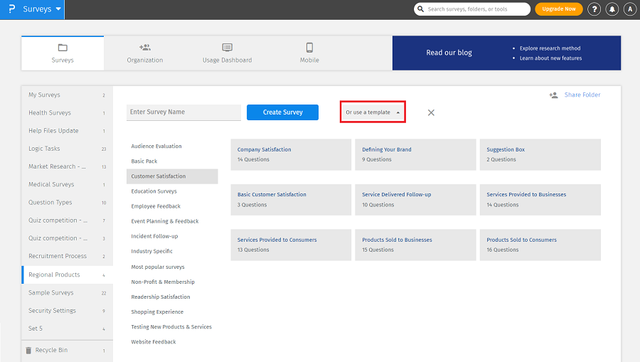 Survey Software Help Image