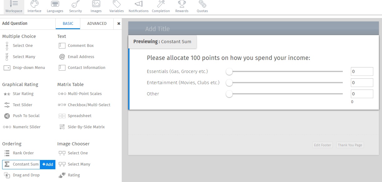 Survey Software Help Image